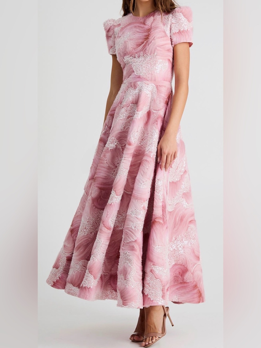HELSI Eleanor Sequin Fit & Flare Cocktail Dress